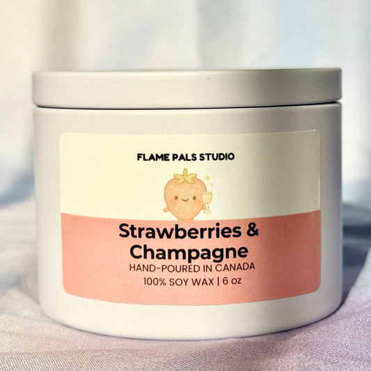 Strawberries & Champagne Candle